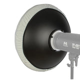 Studioking skønhedsfad sølv sk-bd700 70 cm med honeycomb