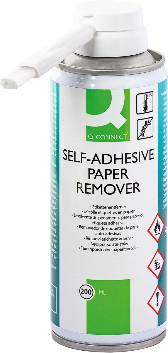 Q-connect etiket- og mærkatfjerner | 200 ml spraydåse