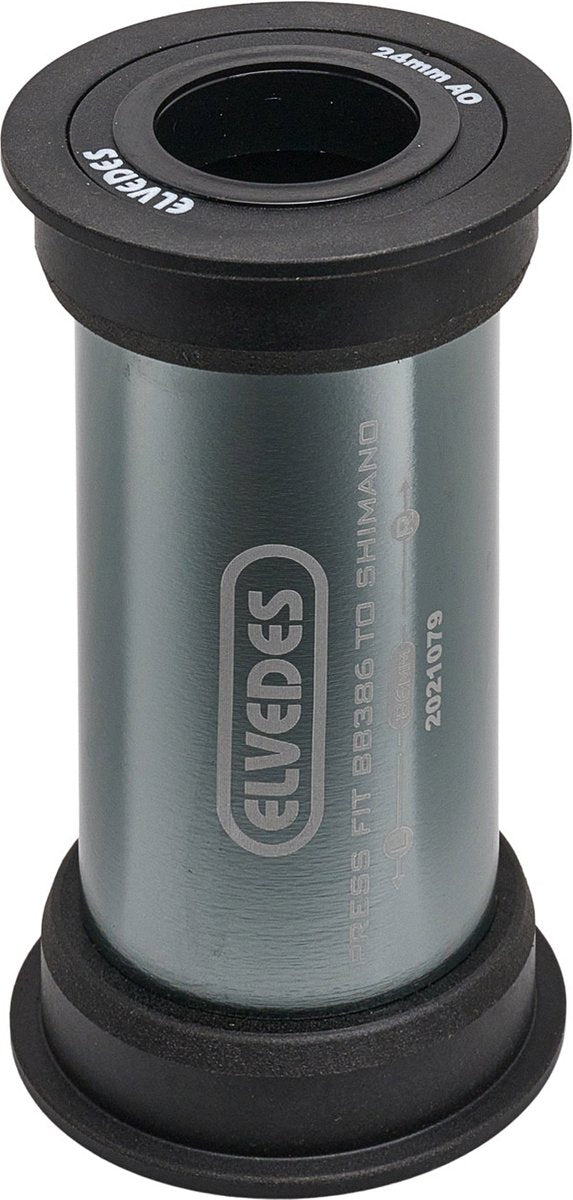 Elvedes bundbeslag adapter Press Fit B386 Shimano 24mm