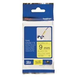 Flexi ID tape brother tzefx621 9mmx8m sort gul