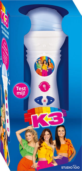 K3 mikrofon med stemmeoptagelse