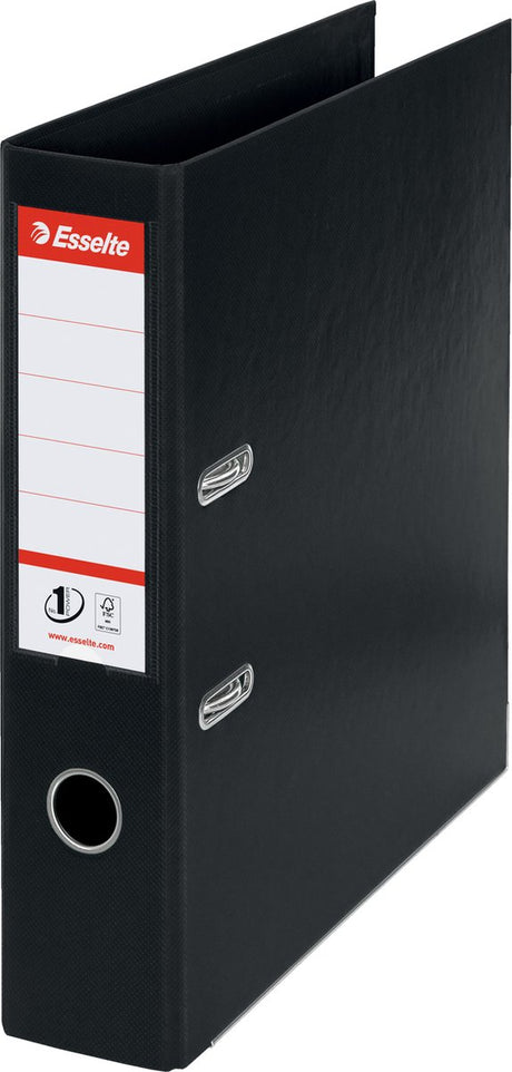 Esselte binder power no. 1 vivida - A4-format - rygbredde på 75 mm - sort