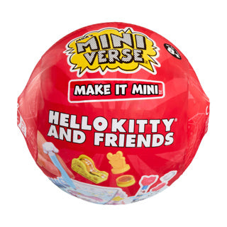 Miniverse gør det gør det mini hello kitty og venner serie 3 - håndværkssæt - lav sanrio miniaturer