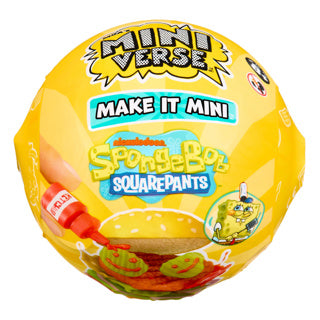 Miniverse gør det til mini licenseret svampebob | 15 stk