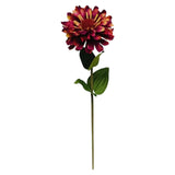 Palæ atmosfære kunstig blomst zinnia lilla 58cm