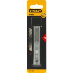 Stanley håndværktøj snap-off knive 9 mm - 10 stk dispenser - 0-11-300
