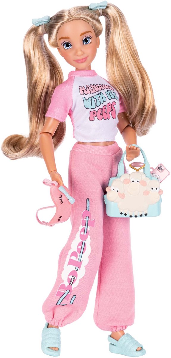 Jakks disney ily 4ever 29cm bo peep 1 outfit + tilbehør dukke