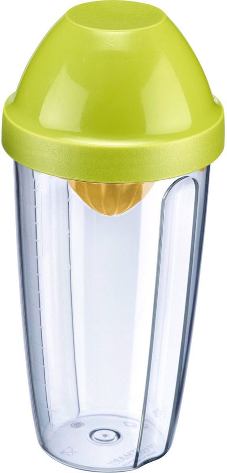 Westmark mixerkopryster med citruspresse og udtagelig blandeskive, kapacitet: 0,5 l, højde: 18,7 cm, plastik, BPA-fri, presse + shake, farve: transparent grøn gul, 30792270