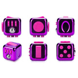 Fidget terning lilla | 4 stk