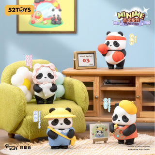 Panda roll mini dress up serie | 20 stk