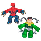 Goo jit zu marvel versus pack - spider-man vs doctor blæksprutte - 2-pack stretch figurer