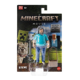 Minecraft mattel en film actionfigur steve – 10 cm actionfigur med sværd og taske
