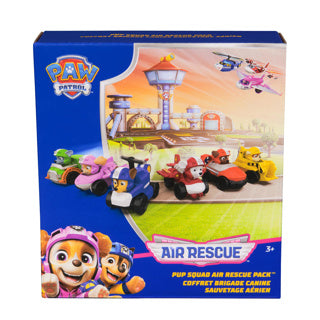 Paw patrulje luftredning hvalpe squad racers 6-pack
