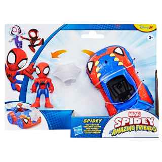 Marvel spidey med spidey webcrawler legetøjsbil