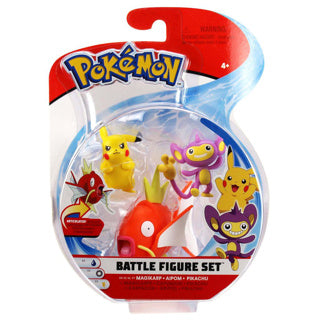 Pokemon pokémon kampfigur sæt 3 pakke ass