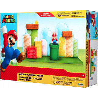 Nintendo Jakks Pacific 85991-PKR1 Super Mario Mockup Acorn Play Set - Figurer