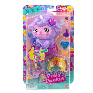 Polly pocket hyggeligt drømmelandsfår - kompakt legefigursæt