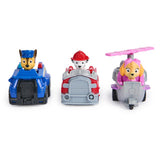 Spin master paw patrol - deluxe rescue racers samlerobjekt chase paw patrol legetøjsbiler med pull back funktion