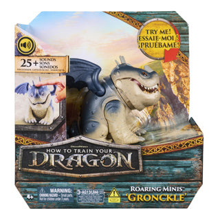 Dreamworks drager hvordan man træner din drage - hvordan man tæmmer en drage - brølende minis gonkel interaktiv drage med 25 lyde - legetøj