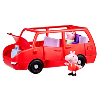 Peppa pig Peppas store familiebil - inklusive baby evie