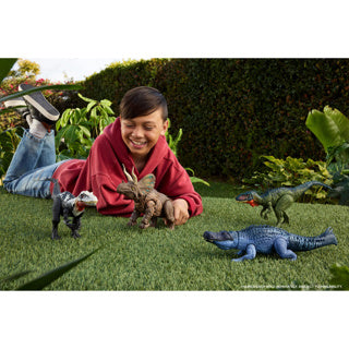 Jurassic world film gigantisk action purussaurus
