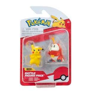 Pokémon kampfigurer 2 pakke 3 assorteret | 3 stk