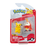 Pokémon kampfigurer 2 pakke 3 assorteret | 3 stk