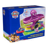 Paw Patrol Pup Squad Octopus Rescue Legesæt, 6,3 cm Chase Toy Car og Baby Octopus Figur, Legetøj til fantasifuld leg