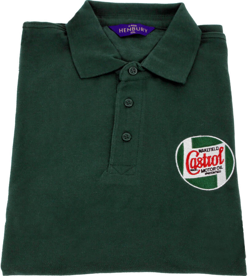 Castrol klassisk poloshirt