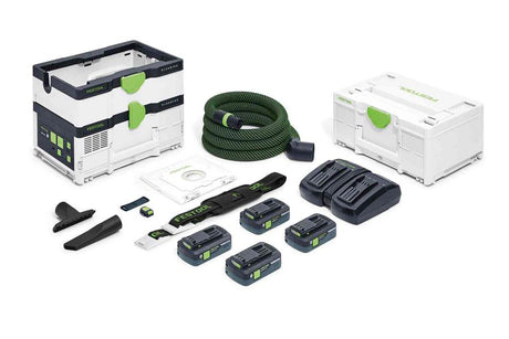 Festool batteristøvsuger Ctlc SYS HPC 4.0 i-Plus