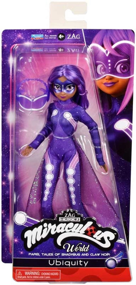 Bandai – mirakuløs mariehøne – artikuleret mirakuløs dukke – allestedsnærværende – vinyleffekt kostume – officiel licens – mannequindukke 26 cm – legetøj til børn fra 4 år – p50158