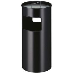 Aske og affaldsspand 70x33cm 22,5l sort