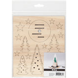 Creativ virksomhed https: www.cchobby.nl diy-wooden-figures-christmas-trees-l-20-cm-w-17-cm-thickness-3-mm-1-box