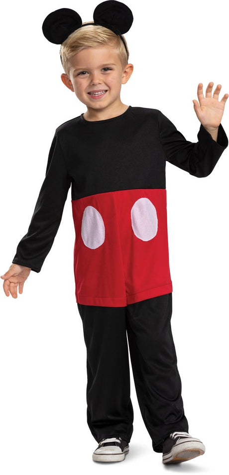 Disguise disney - førskole cg mickey friends, mickey kostume klassiker, størrelse s (5 - 6 år), drenge