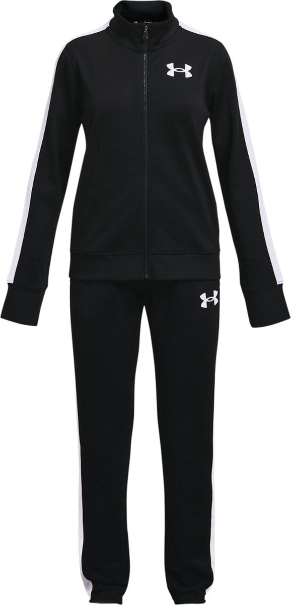 Under armour ua rival strik track suit-blk piger træningsdragt - sort - hvid