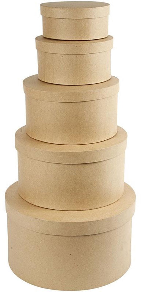 Creativ virksomhed https: www.cchobby.nl round-hat-boxes-h-8-10-13-15-19-cm-d-16-5-18-5-24-28-5-35-5-cm-5-piece-1-set