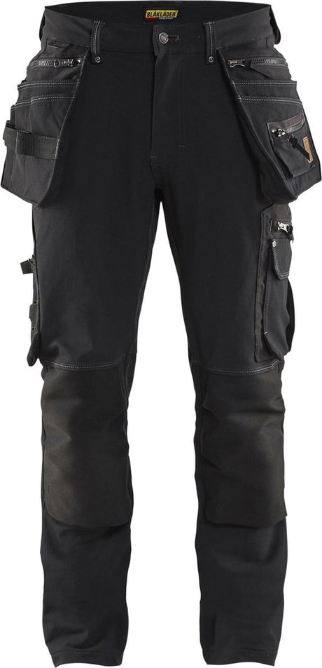 Blåkläder blaklader arbejdsbukser med 4-vejs stretch x1900 1998-1644 - sort - c58