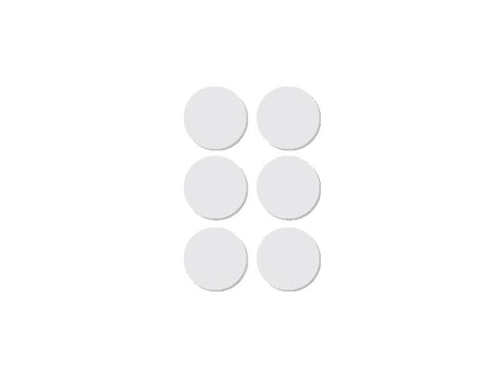 Apli etiketten rond 32mm wit pak a 36 stikers