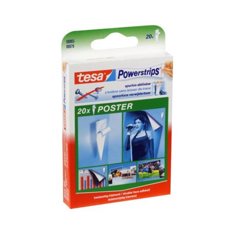 Tesa power strips plakat 200gr 20 stk