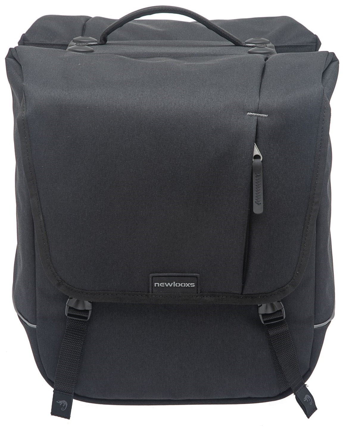 Nova Double - Double Bicycle Bag, Water -Repellent, Black