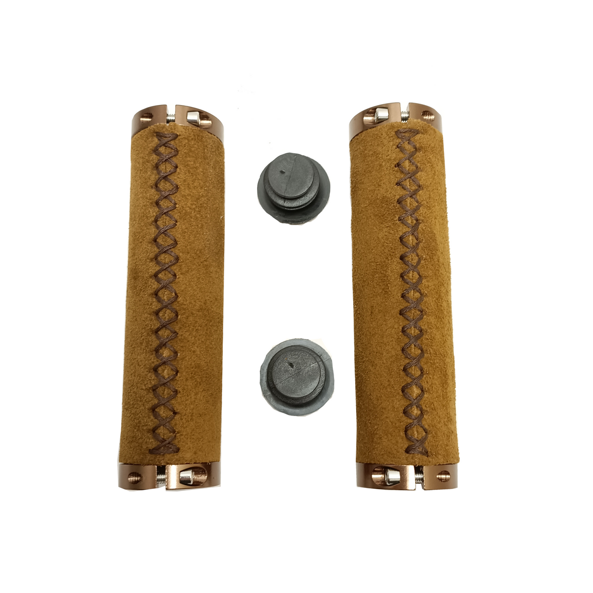 Falkx Soft Brownny håndterer brun ruskind