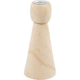 Creativ company lysestager, h: 14,5 cm, d 6,5 cm, 1 stk.
