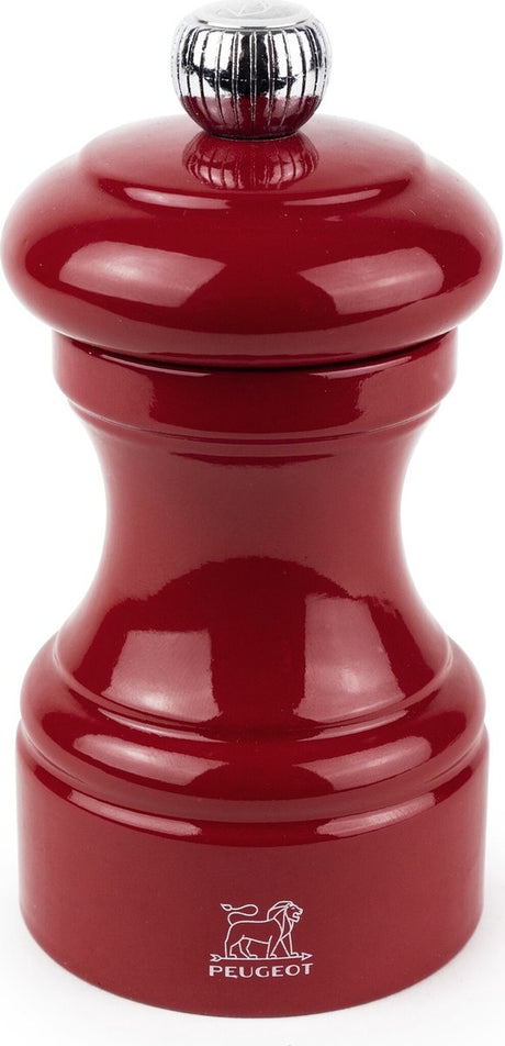 Peugeot bistro saltmølle 10 cm - passion rød - PEFC træ
