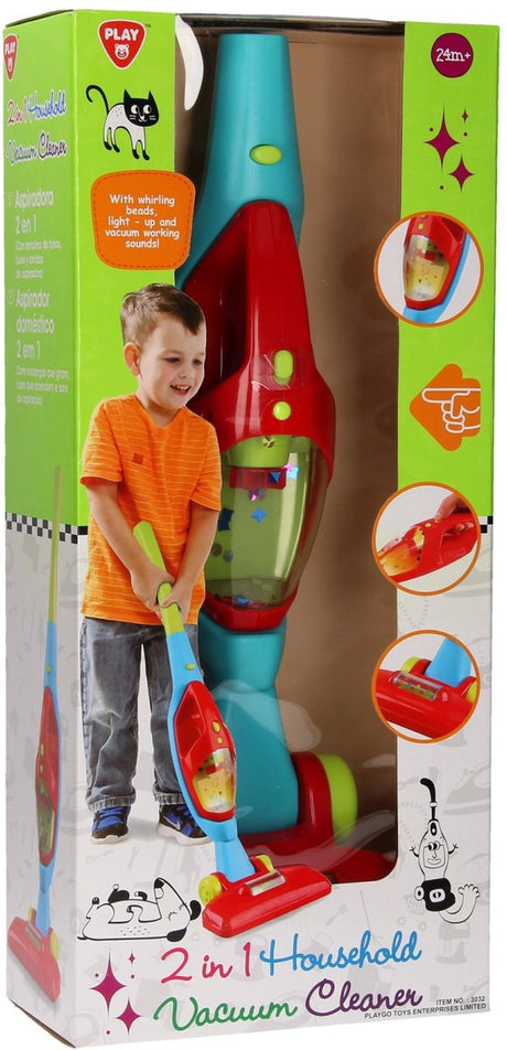 Playgo støvsuger - 2i1