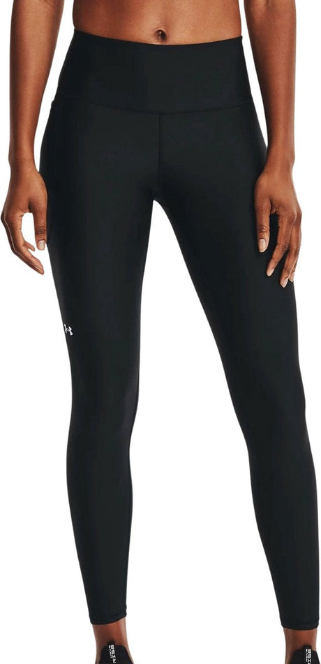 Under armour tech hirise leggings-blk damesportsbukser - sort - hvid