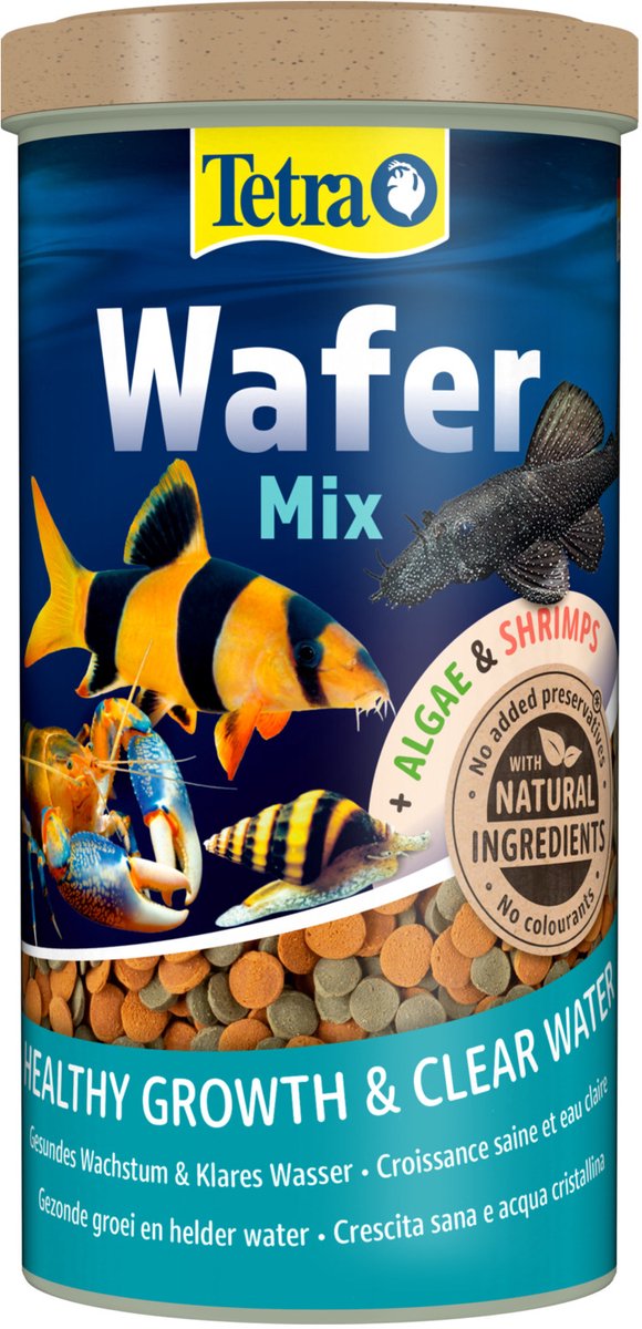 Tetra wafer mix - fiskefoder - 1 l