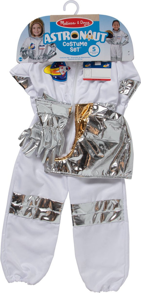 Melissa Doug - astronaut kostume sæt - inklusive hjelm og handske