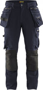 Blåkläder x1900 arbejdsbukser 4-vejs stretch 1998 - marineblå - størrelse 52 (l)