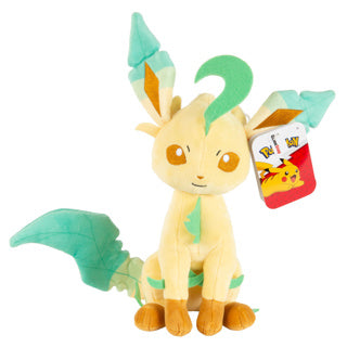 Jazwares pokemon plys kæletøj 20cm - leafeon