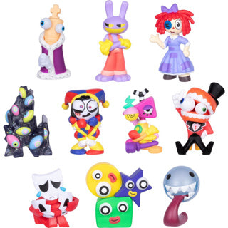 Fantastisk digital cirkussamlerfigur assorteret | 12 stk
